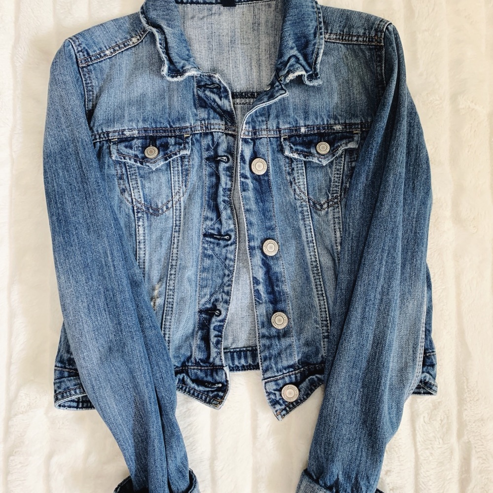 Crop Denim Jacket